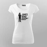 James Bond Women’s Tee – 007 Style with Attitude