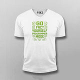 Go Fact Yourself Programmer Mode T-shirt For Men