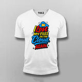 Lost in the Cloud T-Shirt For Men – Digital Disaster Edition