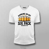 Funny Six Pack Beer T-Shirt for Men – Online India