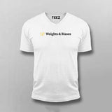 Weights & Biases T-Shirt for Men – Train Hard, Debug Harder