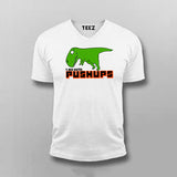 T-Rex Hates Pushups T-shirt For Men