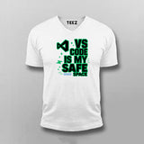 VS Code Is My Safe Space T-Shirt For Men – Dev Comfort Mode