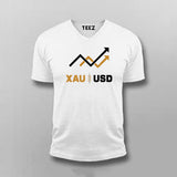 XAU Gold Trading T-shirt For Men