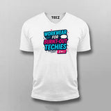 Workwear for Burnt-Out Techies T-Shirt – Dev Humor Edition