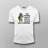 I Am Running Slowly T-shirt For Men