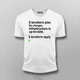 Run Terraform Apply T-Shirt For Men – DevOps Engineer