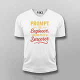 Prompt Engineer T-Shirt for Men – AI Wizard Mode Activated
