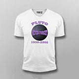 Pluto Never Forget Honoring the Lost Planet T-Shirt – For Men