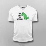 T-Rex Can't Eat Ice Cream | Funny T-shirt For Men