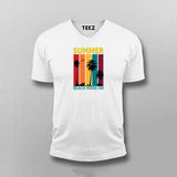 Summer Beach Mode On T-shirt For Men