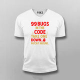 99 Bugs in the Code T-Shirt for Men – Funny Developer Debug