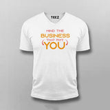 Mind the Business T-Shirt for Men – Online India