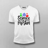 Science Is My Jam T-Shirt For Men - Cool Science Lover