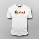 AIIMS Bhubaneswar Logo T-shirt For Men