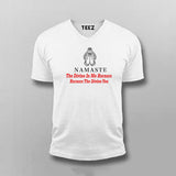 Namaste Divine Honors T-shirt For Men