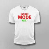 Ignore Mode On Funny T-shirt For Men