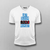 Eat Sleep Build Repeat T-Shirt for Men
