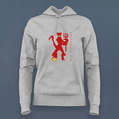 Fan-Made Manchester United Hoodie for Women | Red Devils Gear