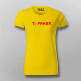T1 Faker Esports T-shirt For Women