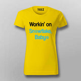 Snowflake, Baby T-Shirt – Cool Nerd Humor for Women