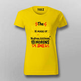 Universe & Protons Science T-Shirt For Women - Geeky & Fun
