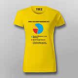 How I Fix Stuff T-Shirt for Women | Funny IT & Tech Support Tee