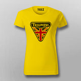 Women’s Triumph Motorcycle T-Shirt – Vintage Meets Vibe