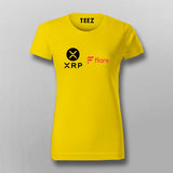XRP Flare Network Collaboration T-shirt For Women
