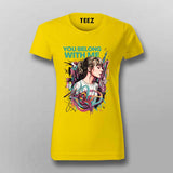 You Belong With Me T-Shirt For Women – Bold Fan Art for Pop Hearts