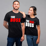 Boss And The Real Boss Couple T-Shirts Online India