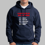 I Always Give 100 Percent At Work Funny Hoodies For Men