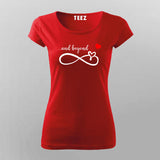 Infinity and Beyond Cute Couple Loving T-shirt for Men and Women