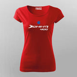 Bajaj Dominor 400 Round Neck T-Shirt For Women India