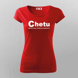CHETU Software Development Company T-Shirt For Women Online Teez