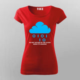 Programmer Coder T-Shirt For Women