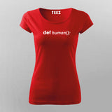 Define Yourself Python T-Shirt For Women