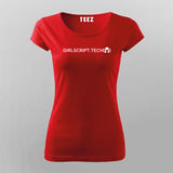 GirlScript T-Shirt For Women