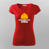 Construction Crew T-Shirt For Women India