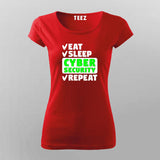 Eat Sleep Cyber Security Repeat - Secure Style