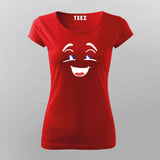 Large-happy-face-vector-clipart T-shirt for Women online