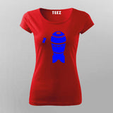 Sudo rm -rf deletes everything funny Linux t-shirts for Women