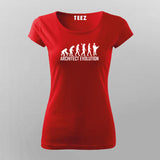 Evolution to Architect T-Shirt For Women