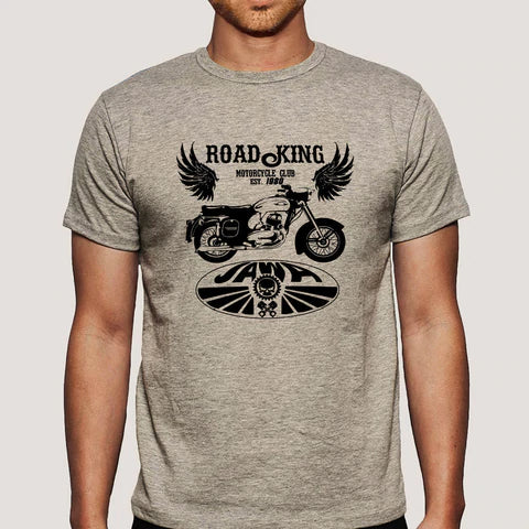 Buy This Jawa Yezdi Roadking Legendary Indian Motorcycle Summer Offer T-Shirt For Men(JUNE)