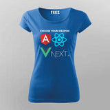 Choose Your Weapon: Angular, React, Vue, Next.Js