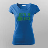 I Strive For Excellence - Motivational Tee