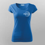 Wipro Chest Logo T-shirt For Women