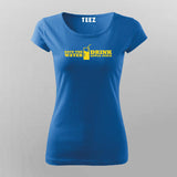 Save The Water Drink Apple Juice Funny T-Shirt For Women