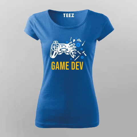 Game Dev T-Shirt For Women – TEEZ.in
