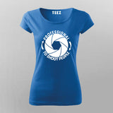 Professional To Shoot People: Women's Funny Tee